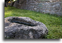 Podstawa piramidy::Izamal, Jukatan, Meksyk::
