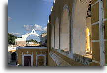 Łuk w Izamal #2::Izamal, Jukatan, Meksyk::