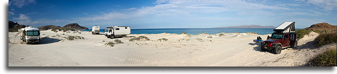 Plaża el Tecolote::La Paz, Kalifornia Dolna, Meksyk::