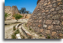 Kamienna cysterna::Mineral de Pozos. Guanajuato. Meksyk::