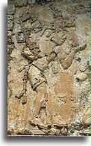 Płaskorzeźba::Palenque, Chiapas, Meksyk::