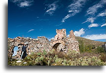 Ruiny kopalni srebra #2::Real de Catorce, San Luis Potosi, Meksyk::