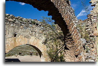 Ruiny kopalni srebra #3::Real de Catorce, San Luis Potosi, Meksyk::