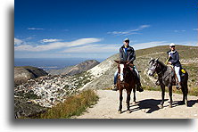 W siodle::Real de Catorce, San Luis Potosi, Meksyk::