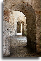 Pomieszczenia magazynowe::Fort San Juan de Ulua, Veracruz, Meksyk::