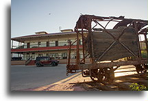 Stary francuski hotel::Santa Rosalia, Kalifornia Dolna, Meksyk::