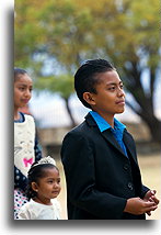 Starszy brat::Były klasztor Santiago Apostol, Oaxaca, Meksyk::