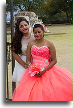 Quinceańera::Były klasztor Santiago Apostol, Oaxaca, Meksyk::