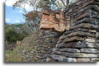 Skośny fartuch boiska::Tonina, Mexico::
