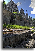 Dom Gołębi::Uxmal, Jukatan, Meksyk::