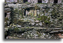 Rzeźba głowy::Yaxchilán, Chiapas, Meksyk::