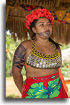 Tradycyjny strój::Emberá Druá, Panama::