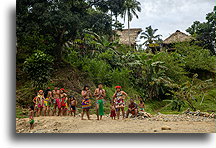 Pożegnanie::Emberá Druá, Panama::