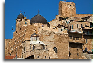 Zespół małych kaplic::Klasztor Mar Saba, terytorium Palestyńskie::
