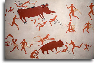 Neolityczni myśliwi::Çatalhöyük, Turcja::