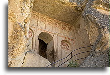 Kaplica bez nazwy::Skansen Göreme, Kapadocja, Turcja::