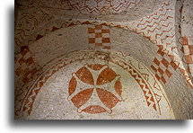Dekoracje stylu ikonoklazmu::Skansen Göreme, Kapadocja, Turcja::
