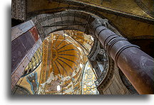 Półkopuła::Hagia Sophia, Stambuł, Turcja::