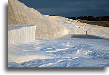 Białe tarasy::Pamukkale, Turcja::