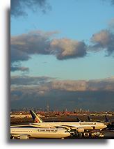 Widok na Manhattan::Newark, New Jersey, USA::