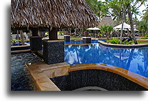 Jacuzzi w Westinie::Wyspa Denarau, Fidżi, Oceania::