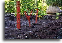 Tahua w Arahurahu::Tahiti, Polinezja Francuska::