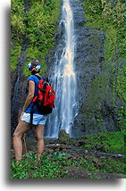 Wodospad Faarumai #1::Tahiti, Polinezja Francuska::