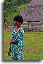Kobieta z Navala::Fidżi, Oceania::