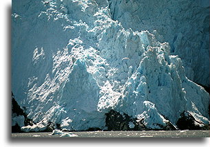 Czoło lodowca Beloit::Alaska, Stany Zjednoczone::