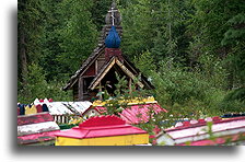 Kapliczka prawosławna::Alaska, Stany Zjednoczone::