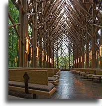 Część natury::Anthony Chapel, Arkansas, Stany Zjednoczone