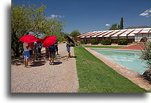 Gorący dzień::Taliesin West, Arizona, USA::