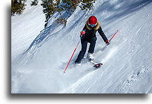 Ostry skręt #2::Mammoth, Kalifornia, USA::