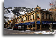 Ulica Galena::Aspen, Kolorado, USA::