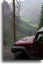 Widok Telluride::Widok był naprawdę fenomenalny::