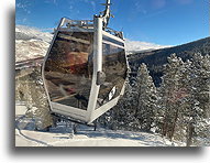 Gondola Eagle Bahn::Vail, Kolorado, USA::