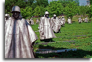 Pomnik Wojny Koreańskiej::Waszyngton, USA::