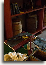 Pomieszczenie przechowywania amunicji::Fort Delaware, Delaware, USA::