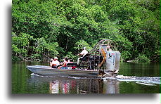 Airboat::Everglades, Floryda, Stany Zjednoczone::