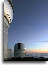 Ocean chmur::Mauna Kea, wyspa Hawaii, Hawaje::