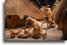 Muzeum Cahokia Mounds::Cahokia, Illinois, USA::