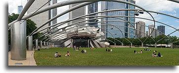 Teatr pod gołym niebem::Chicago, Illinois, USA::