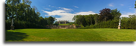 Trawiasta aleja::Castle Hill, Massachusetts, USA::