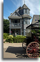 Dorożka::Wyspa Mackinac, Michigan, USA::