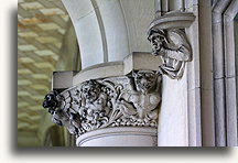 Rzeźbiona ornamentyka::Biltmore, Karolina Północna, USA::