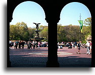 Fontanna Bethesda::Central Park, Nowy Jork, USA::