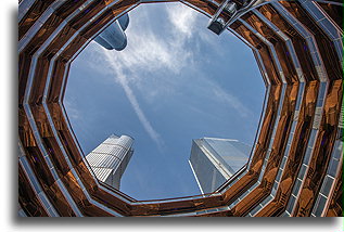 Wnętrze struktury Vessel::Nowy Jork, USA::