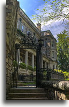 Fasada północna::Kykuit, Nowy Jork, USA::