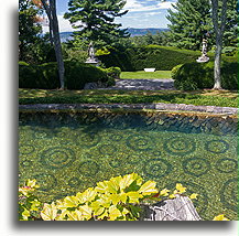 Widok na rzekę Hudson::Kykuit, Nowy Jork, USA::