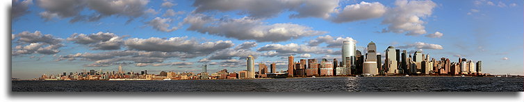 Panorama Manhattanu::Nowy Jork, USA::